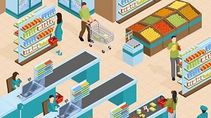Servicio de limpieza profesional de refuerzo para supermercados